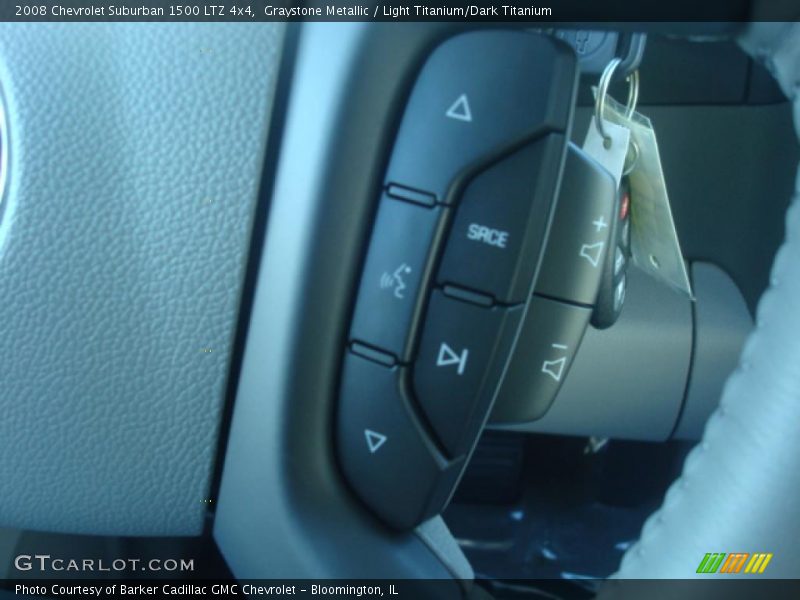 Graystone Metallic / Light Titanium/Dark Titanium 2008 Chevrolet Suburban 1500 LTZ 4x4