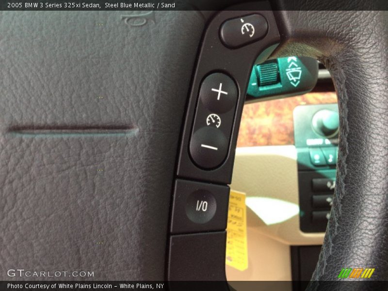 Steel Blue Metallic / Sand 2005 BMW 3 Series 325xi Sedan