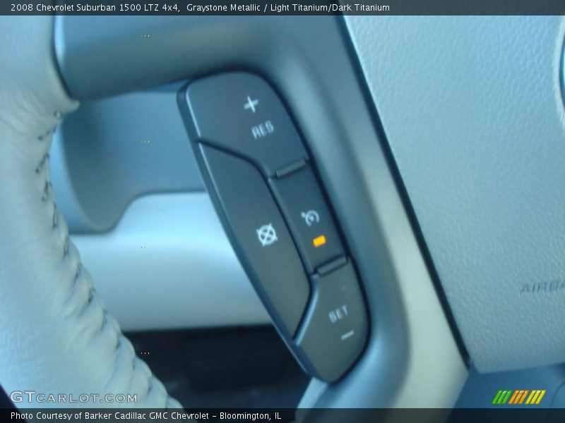 Graystone Metallic / Light Titanium/Dark Titanium 2008 Chevrolet Suburban 1500 LTZ 4x4