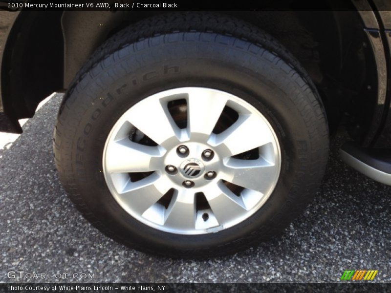 Black / Charcoal Black 2010 Mercury Mountaineer V6 AWD