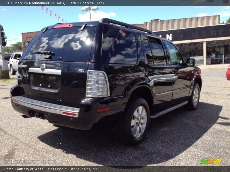 Black / Charcoal Black 2010 Mercury Mountaineer V6 AWD