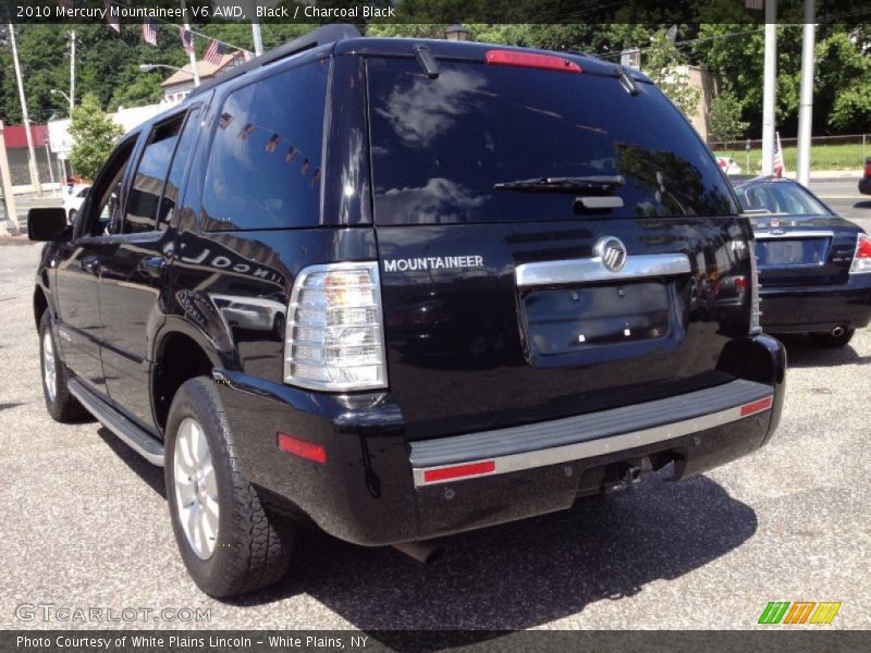 Black / Charcoal Black 2010 Mercury Mountaineer V6 AWD