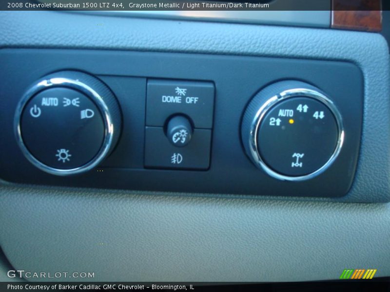 Graystone Metallic / Light Titanium/Dark Titanium 2008 Chevrolet Suburban 1500 LTZ 4x4