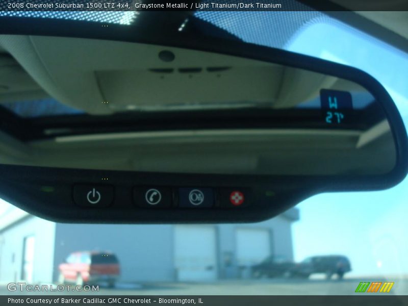 Graystone Metallic / Light Titanium/Dark Titanium 2008 Chevrolet Suburban 1500 LTZ 4x4