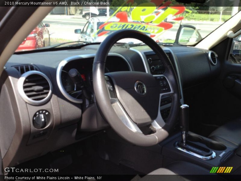 Black / Charcoal Black 2010 Mercury Mountaineer V6 AWD