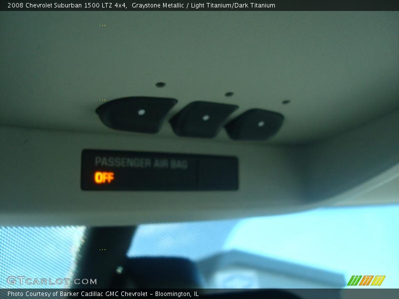 Graystone Metallic / Light Titanium/Dark Titanium 2008 Chevrolet Suburban 1500 LTZ 4x4