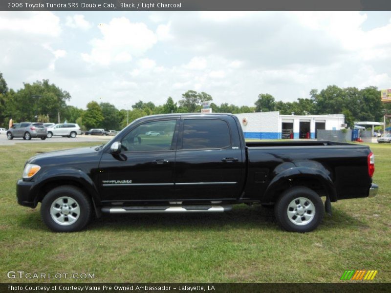 Black / Light Charcoal 2006 Toyota Tundra SR5 Double Cab
