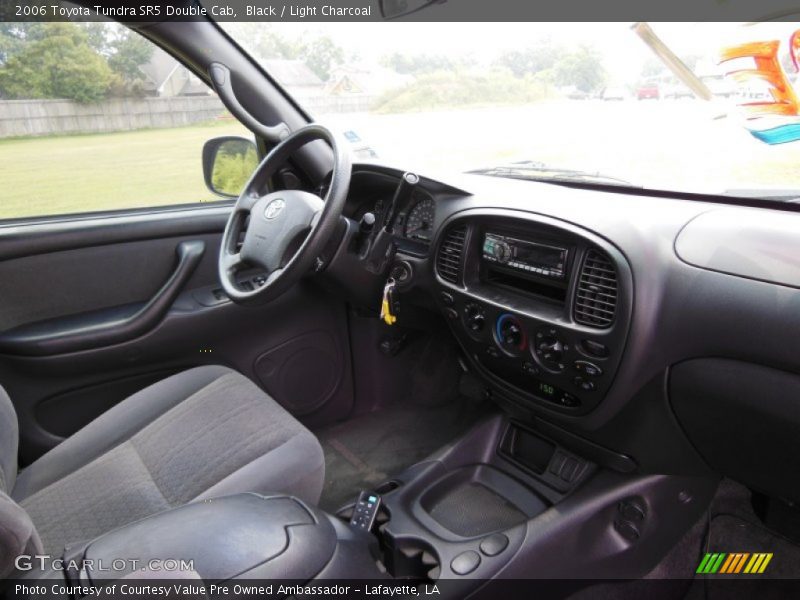 Black / Light Charcoal 2006 Toyota Tundra SR5 Double Cab
