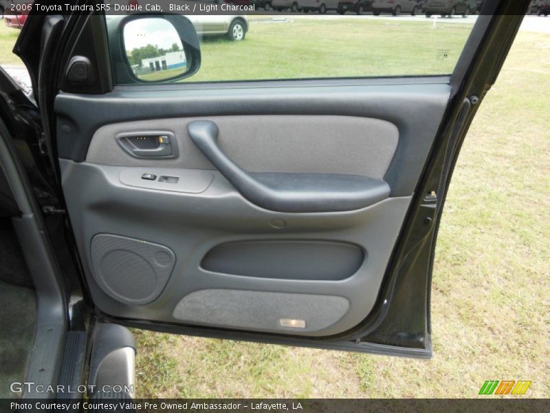 Black / Light Charcoal 2006 Toyota Tundra SR5 Double Cab