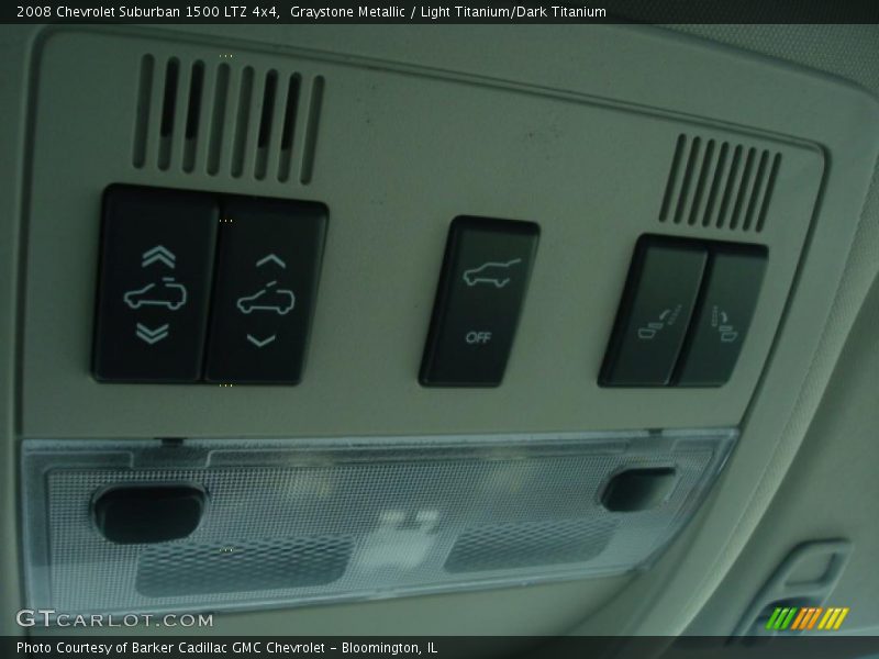 Graystone Metallic / Light Titanium/Dark Titanium 2008 Chevrolet Suburban 1500 LTZ 4x4