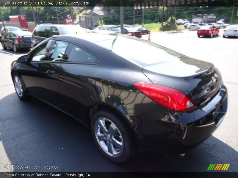 Black / Ebony Black 2008 Pontiac G6 GT Coupe