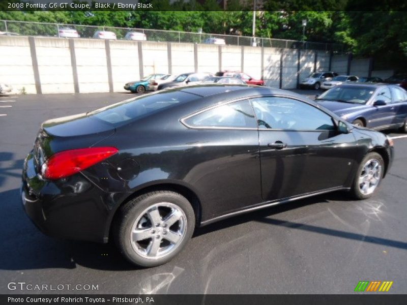 Black / Ebony Black 2008 Pontiac G6 GT Coupe