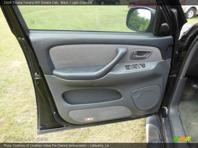 Black / Light Charcoal 2006 Toyota Tundra SR5 Double Cab