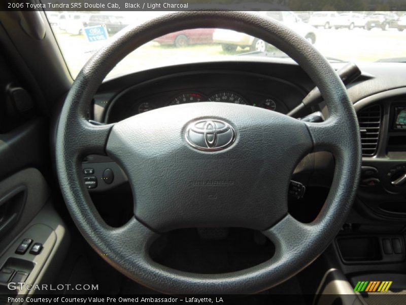 Black / Light Charcoal 2006 Toyota Tundra SR5 Double Cab