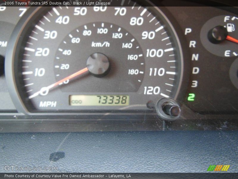 Black / Light Charcoal 2006 Toyota Tundra SR5 Double Cab