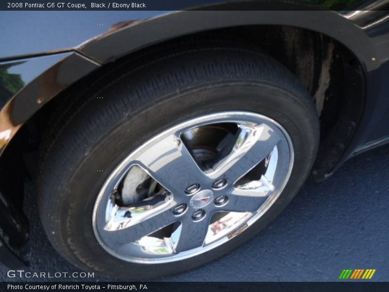Black / Ebony Black 2008 Pontiac G6 GT Coupe