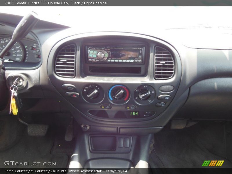 Black / Light Charcoal 2006 Toyota Tundra SR5 Double Cab