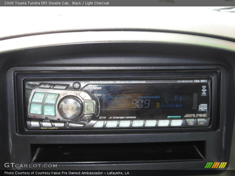 Black / Light Charcoal 2006 Toyota Tundra SR5 Double Cab