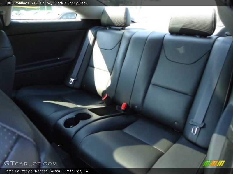 Black / Ebony Black 2008 Pontiac G6 GT Coupe
