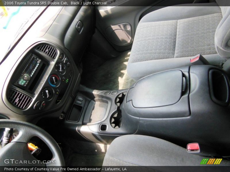 Black / Light Charcoal 2006 Toyota Tundra SR5 Double Cab