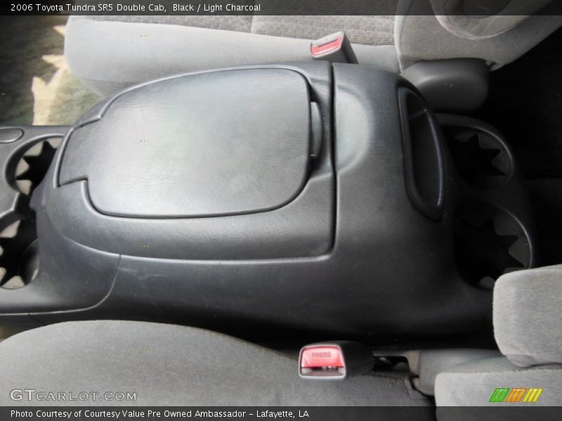 Black / Light Charcoal 2006 Toyota Tundra SR5 Double Cab