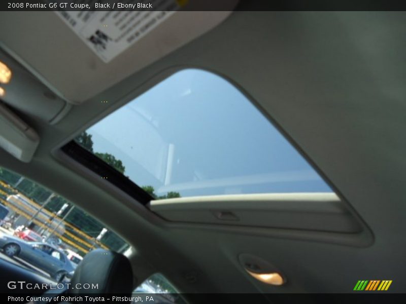 Black / Ebony Black 2008 Pontiac G6 GT Coupe