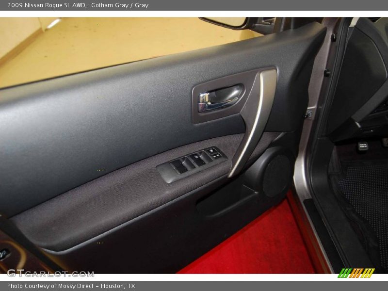 Gotham Gray / Gray 2009 Nissan Rogue SL AWD