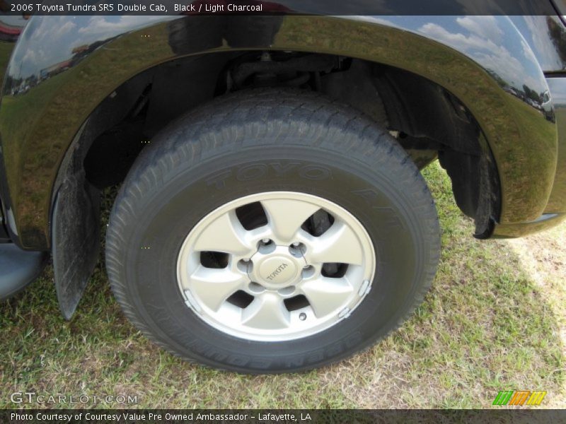 Black / Light Charcoal 2006 Toyota Tundra SR5 Double Cab