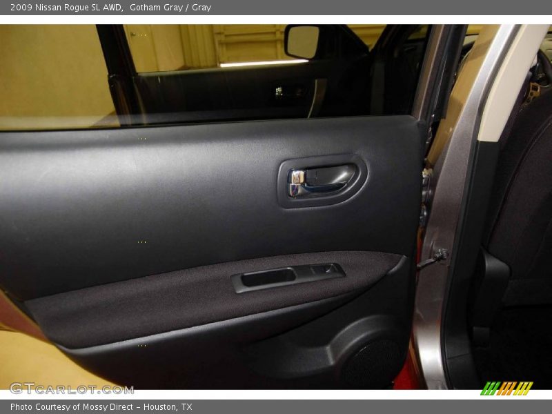 Gotham Gray / Gray 2009 Nissan Rogue SL AWD