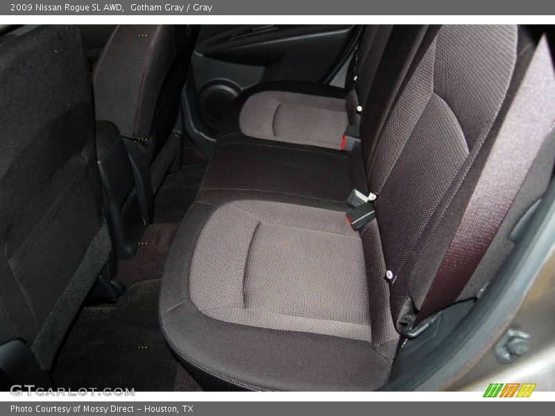 Gotham Gray / Gray 2009 Nissan Rogue SL AWD