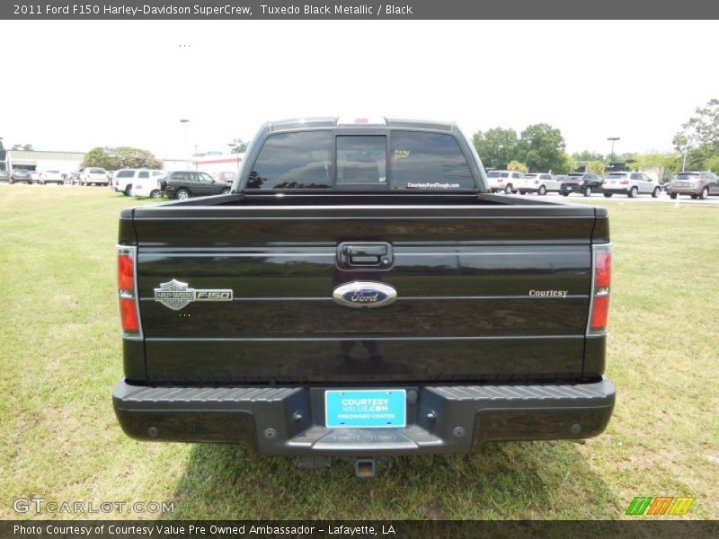 Tuxedo Black Metallic / Black 2011 Ford F150 Harley-Davidson SuperCrew