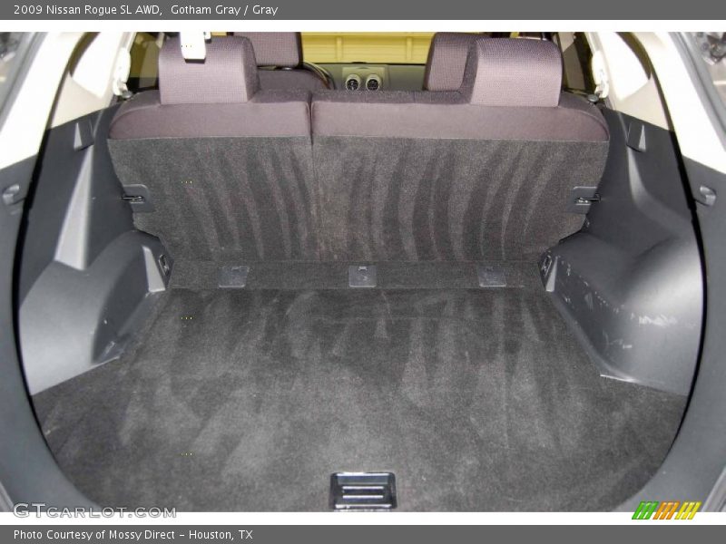 Gotham Gray / Gray 2009 Nissan Rogue SL AWD
