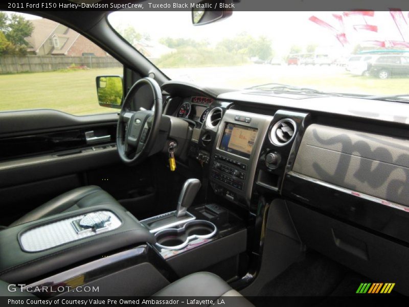 Tuxedo Black Metallic / Black 2011 Ford F150 Harley-Davidson SuperCrew