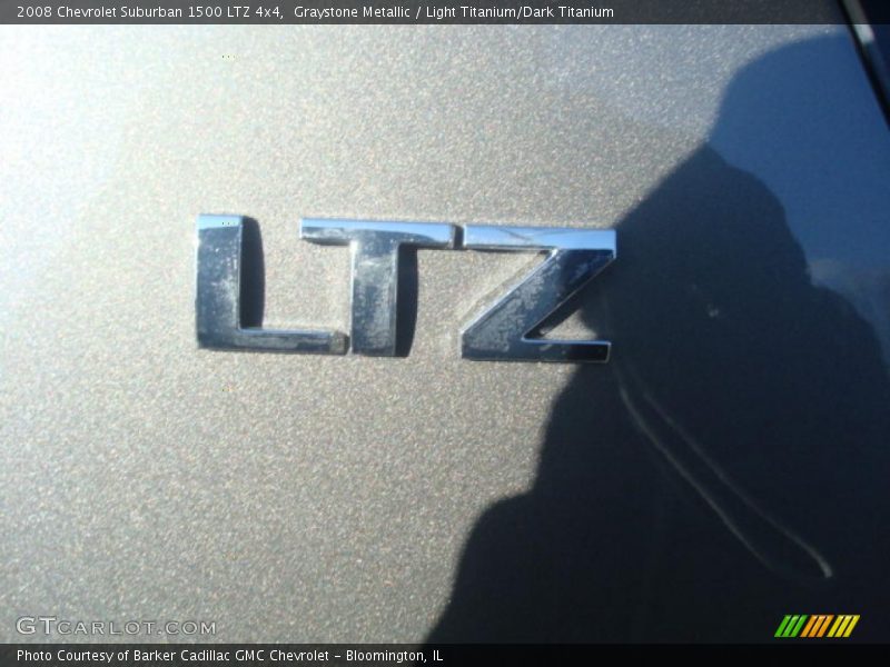 Graystone Metallic / Light Titanium/Dark Titanium 2008 Chevrolet Suburban 1500 LTZ 4x4