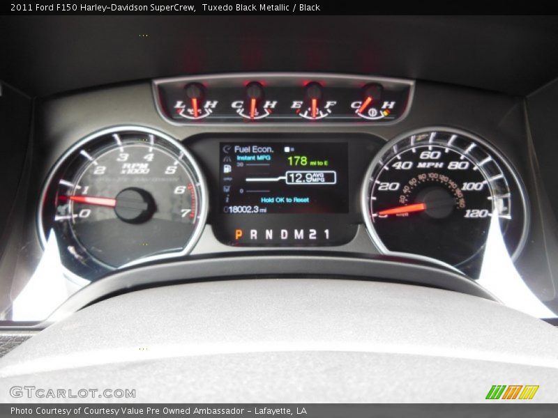  2011 F150 Harley-Davidson SuperCrew Harley-Davidson SuperCrew Gauges