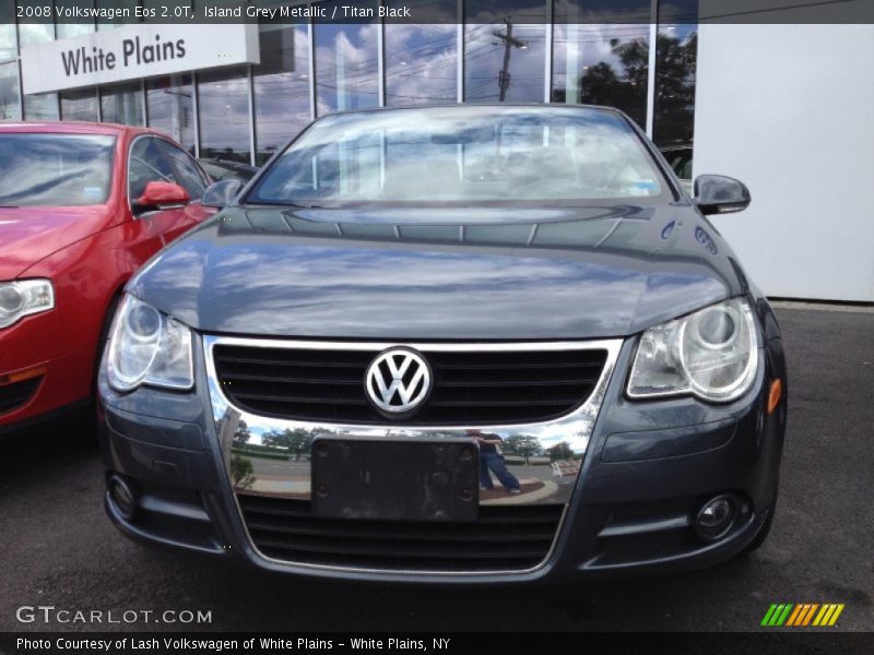 Island Grey Metallic / Titan Black 2008 Volkswagen Eos 2.0T