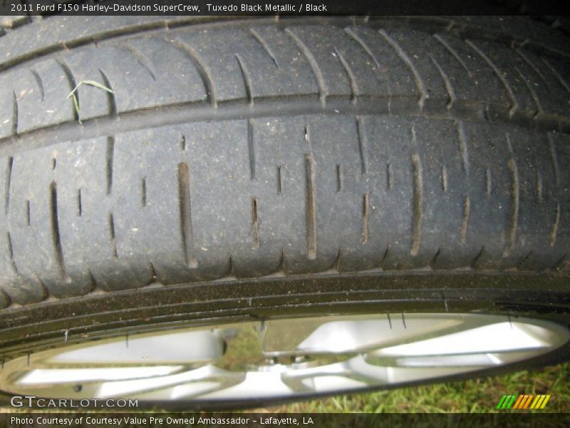 Tuxedo Black Metallic / Black 2011 Ford F150 Harley-Davidson SuperCrew