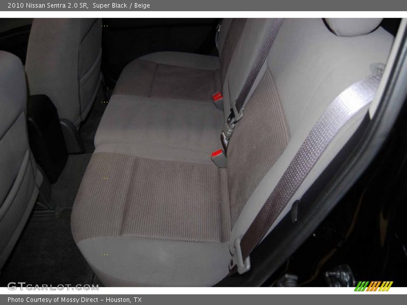 Super Black / Beige 2010 Nissan Sentra 2.0 SR