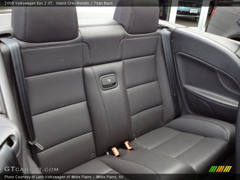 Island Grey Metallic / Titan Black 2008 Volkswagen Eos 2.0T