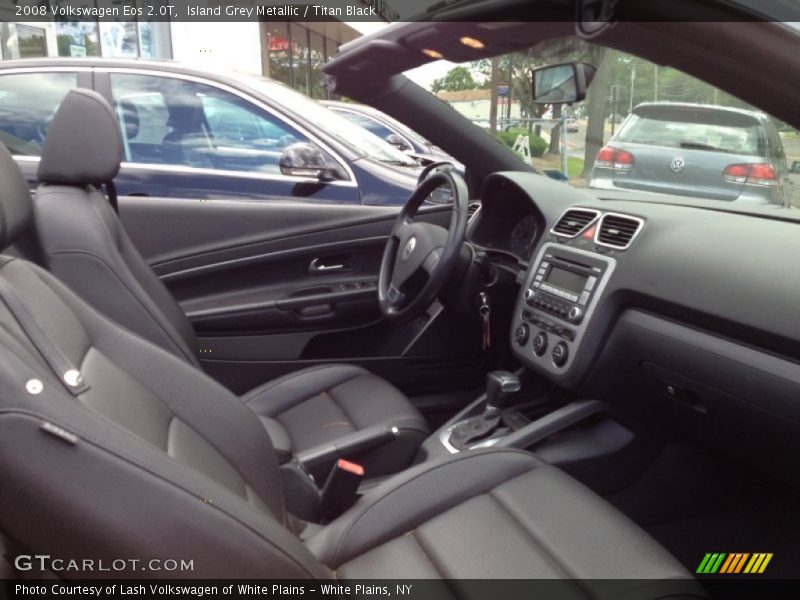 Island Grey Metallic / Titan Black 2008 Volkswagen Eos 2.0T