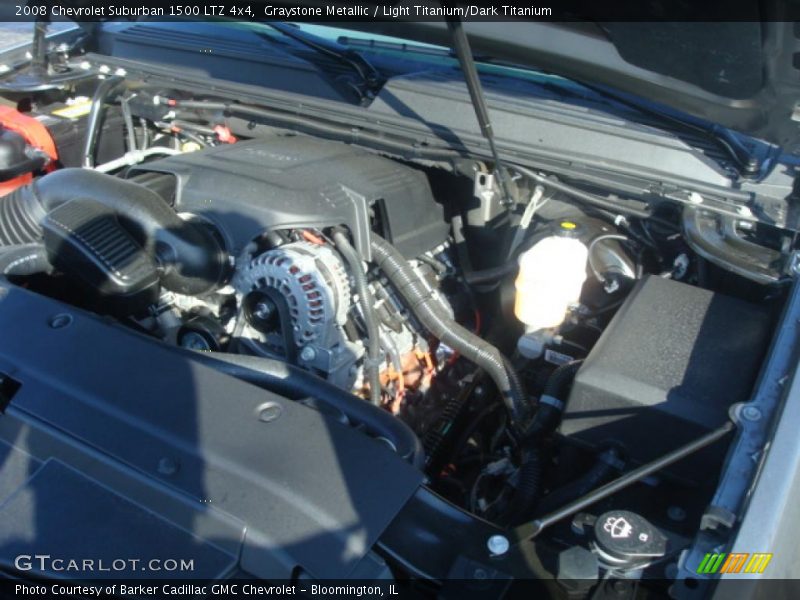 Graystone Metallic / Light Titanium/Dark Titanium 2008 Chevrolet Suburban 1500 LTZ 4x4