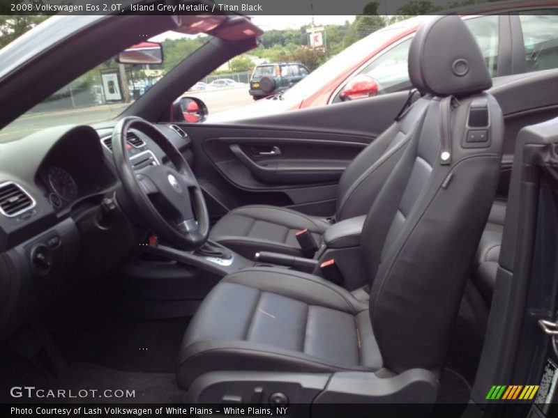 Island Grey Metallic / Titan Black 2008 Volkswagen Eos 2.0T