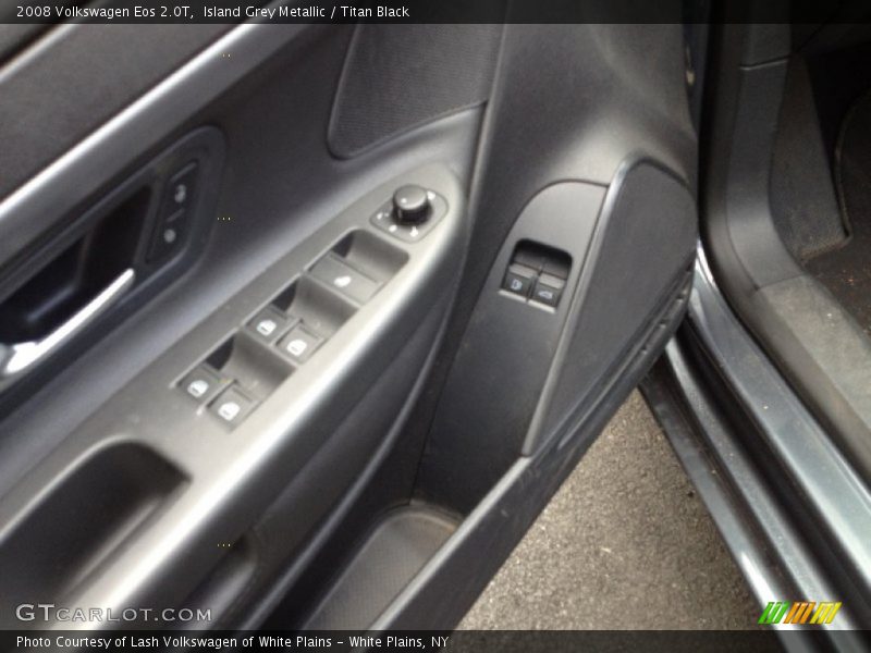 Island Grey Metallic / Titan Black 2008 Volkswagen Eos 2.0T