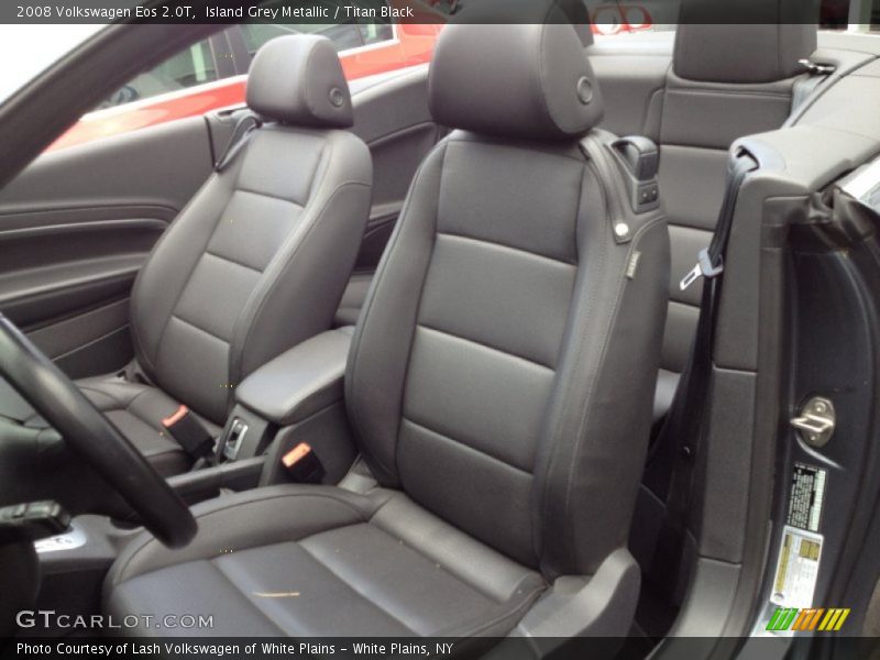 Island Grey Metallic / Titan Black 2008 Volkswagen Eos 2.0T