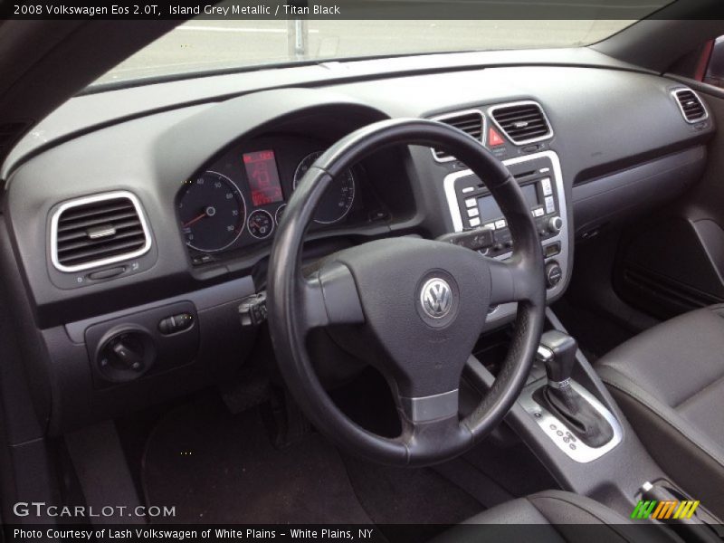 Island Grey Metallic / Titan Black 2008 Volkswagen Eos 2.0T