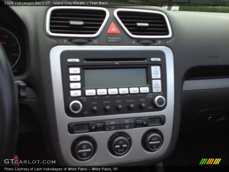 Island Grey Metallic / Titan Black 2008 Volkswagen Eos 2.0T