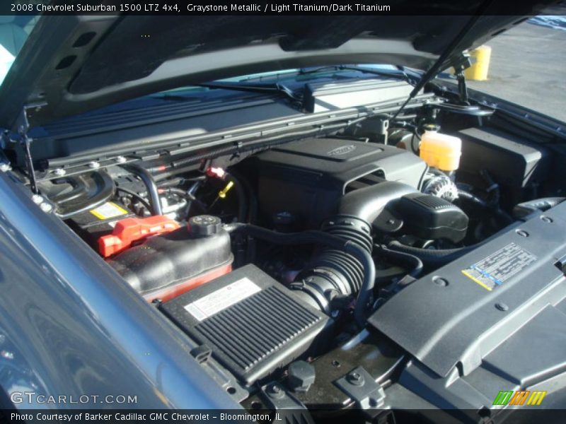 Graystone Metallic / Light Titanium/Dark Titanium 2008 Chevrolet Suburban 1500 LTZ 4x4