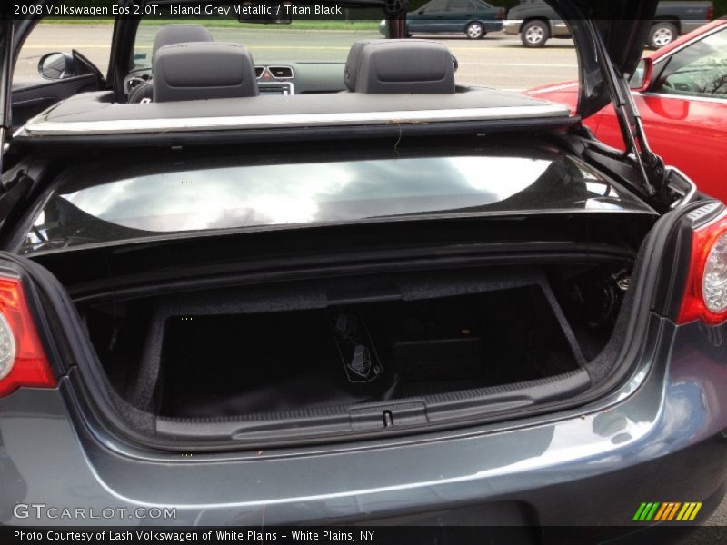 Island Grey Metallic / Titan Black 2008 Volkswagen Eos 2.0T