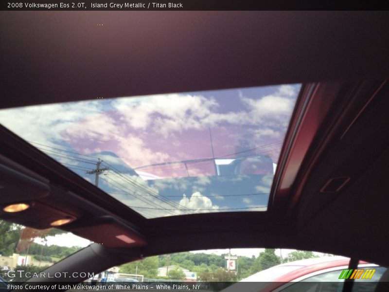 Island Grey Metallic / Titan Black 2008 Volkswagen Eos 2.0T