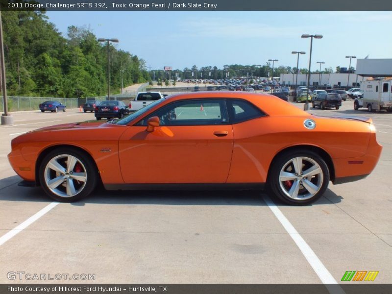  2011 Challenger SRT8 392 Toxic Orange Pearl